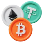 All cryptocurrencies are supported at Vip Royal Online Casino